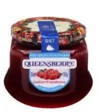 GELEIA DE FRAMBOESA DIET QUEENBERRY 280G