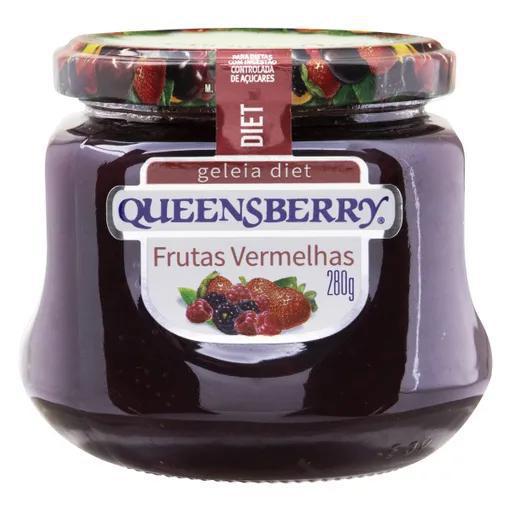 GELEIA FRUTAS VERMELHAS QUEENSBERRY DIET 280G