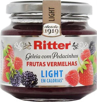 GELEIA LIGHT FRUTAS VERMELHAS 260G