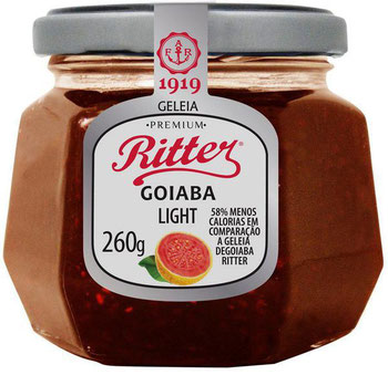 GELEIA LIGHT GOIABA RITTER 260G