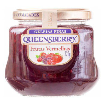 GELEIA QUEENSBERRY FRUTAS VERMELHAS 320G