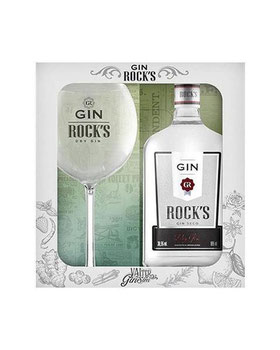 GIN ROCKS SECO C/ TACA 995ML
