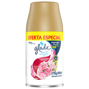 GLADE AUTOMATIC REFIL FLORES/FRUTAS 269ML