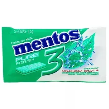 GOMA MASCAR MENTOS MENTA PURE FRESH 8,5G