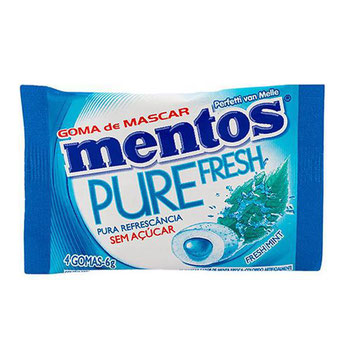 GOMA MASCAR MENTOS PURE FRESH MINT 6G