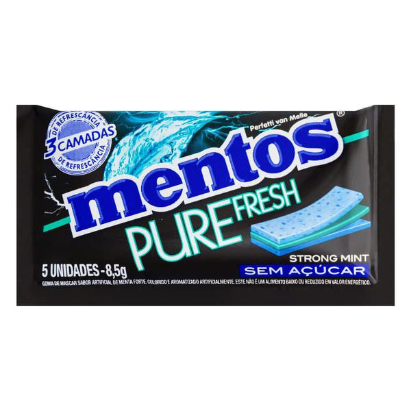 GOMA MASCAR MENTOS  PURE FRESH STRONG MINT 8,5G