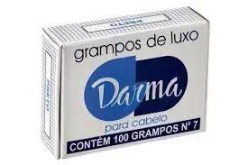 GRAMPOS P/CABELO DARMA N° 7 C/100UN