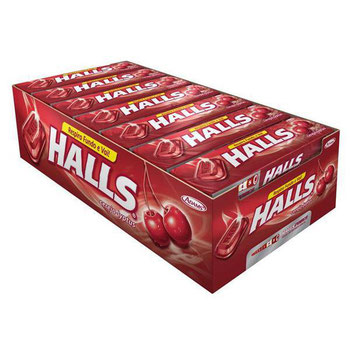 HALLS CEREJA 34G