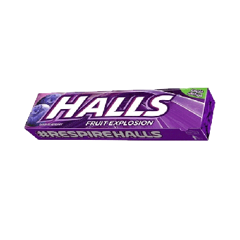 HALLS FRUIT EXPLOSION 34G