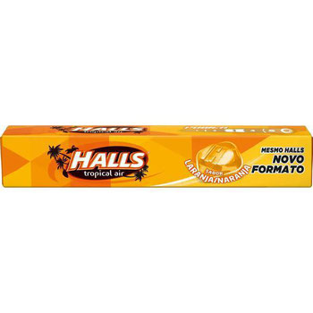 HALLS TROPICAL AIR LARANJA