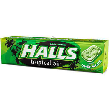 HALLS TROPICAL AIR LIMAO MENTA 34G