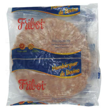 HAMBURGUER FRIBOI BOVINO 90G