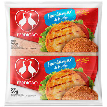 HAMBURGUER PERDIGAO 56G UND