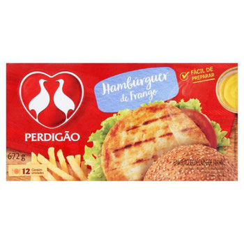 HAMBURGUER PERDIGAO FRANGO 672G
