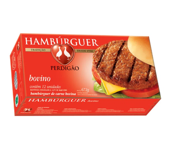 HAMBURGUER PERDIGAO MISTO 672G