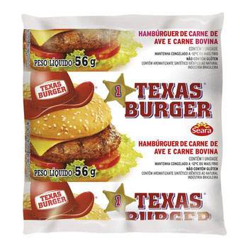 HAMBURGUER TEXAS 56G UND