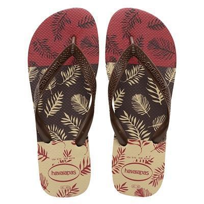 HAVAIANAS ALOHA AREIA/CAFE/PRETO 41/42