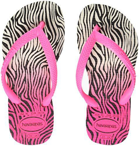 HAVAIANAS SLIM ANIMALS BCO  MARAVILHA 37/38