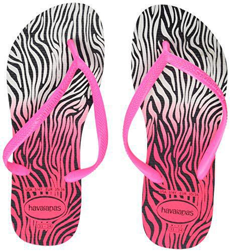 HAVAIANAS SLIM ANIMALS BCO/MARAVILHA 39/40