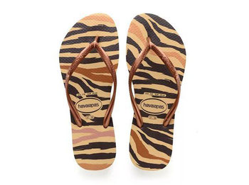 HAVAIANAS SLIM ANIMALS MARFIM 37/38