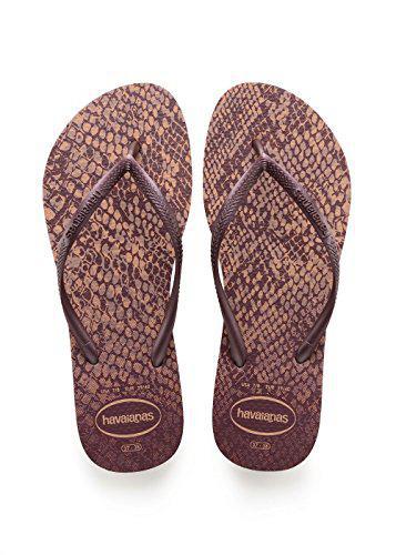 HAVAIANAS SLIM ANIMALS ROSA CROC 37/8