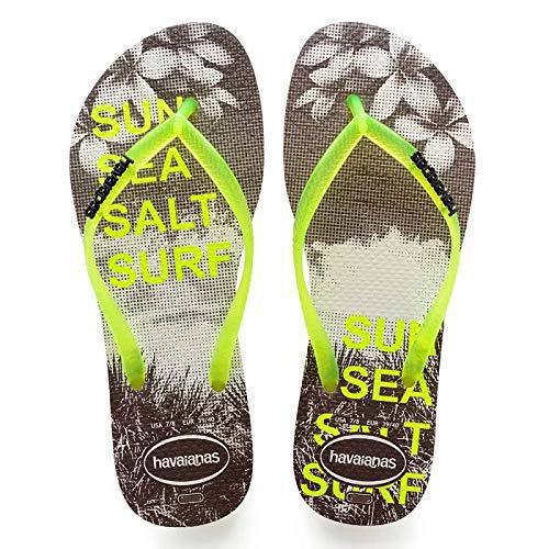 HAVAIANAS SLIM PAISAGE BCO/AMAR 39/40