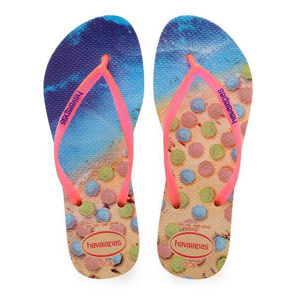HAVAIANAS SLIM PAISAGE MARFIM 39/40