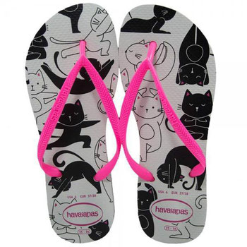 HAVAIANAS SLIM PETS BCO/MARAV 35/36