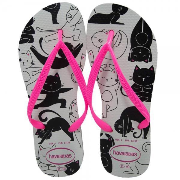 HAVAIANAS SLIM PETS BCO/MARAV 37/38