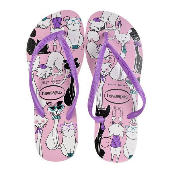 HAVAIANAS SLIM PETS ROSA 33/34