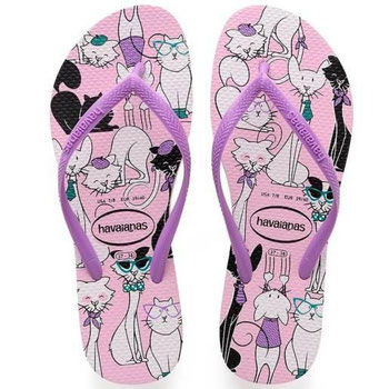 HAVAIANAS SLIM PETS ROSA 35/36
