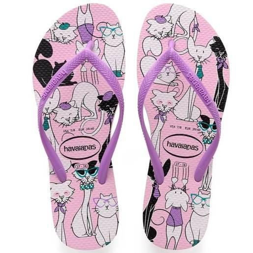 HAVAIANAS SLIM PETS ROSA QUARTZ 37/38