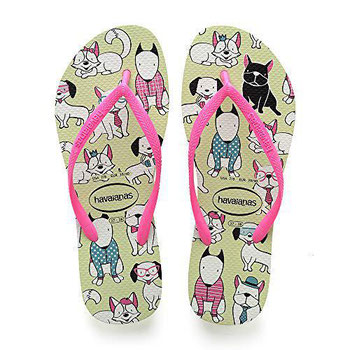 HAVAIANAS SLIM PETS VERDE MACA 37/38