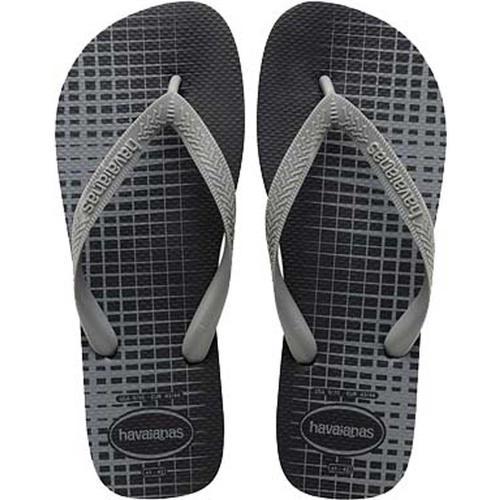 HAVAIANAS TOP BASIC PRETO/CINZA 43/44