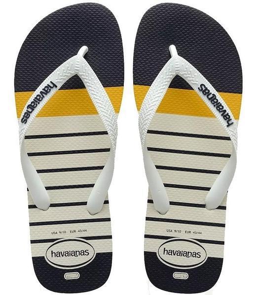 HAVAIANAS TOP NAUTICAL BRANCO BRANC39/40