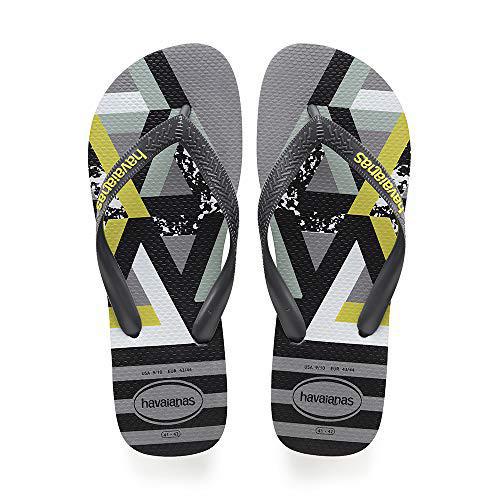 HAVAIANAS TREND CINZA/AMARELO 41/2