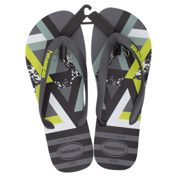 HAVAIANAS TREND CINZA/AMARELO 43/4