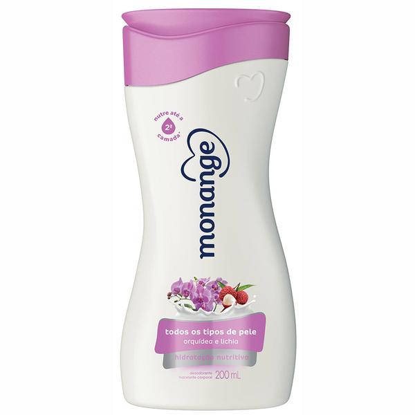 HIDRATANTE MONANGE ORQUIDEA/LICHIA 200ML