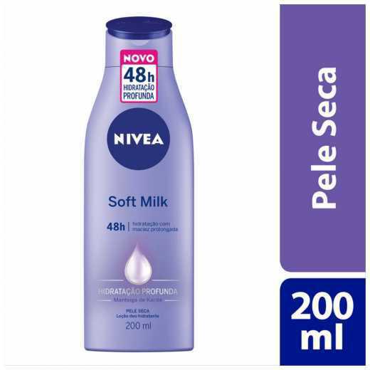 Hidratante Desodorante Nivea Soft Milk 200ml