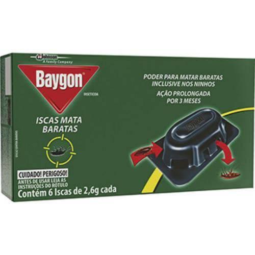 INSETICIDA BAYGON ISCA MATA BARRATAS 1UND