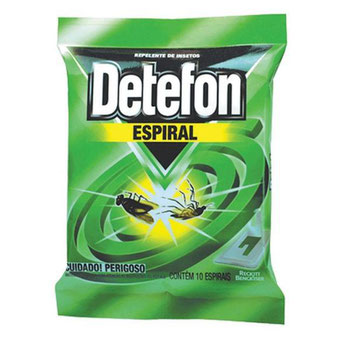 INSETICIDA DETEFON ESPIRAL 10UND