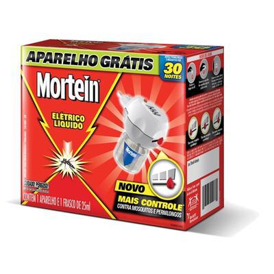 INSETICIDA MORTEIN 25ML 30 NOITES APARELHO GRÁTIS