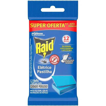INSETICIDA RAID ELETRICO REFIL L12 P10