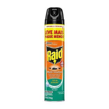 INSETICIDA RAID MULTI INSETO EUCALIPTO L450ML P300