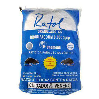 INSETICIDA RATOL GRANULADO 25G