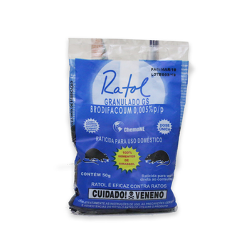 INSETICIDA RATOL GRANULADO 50G
