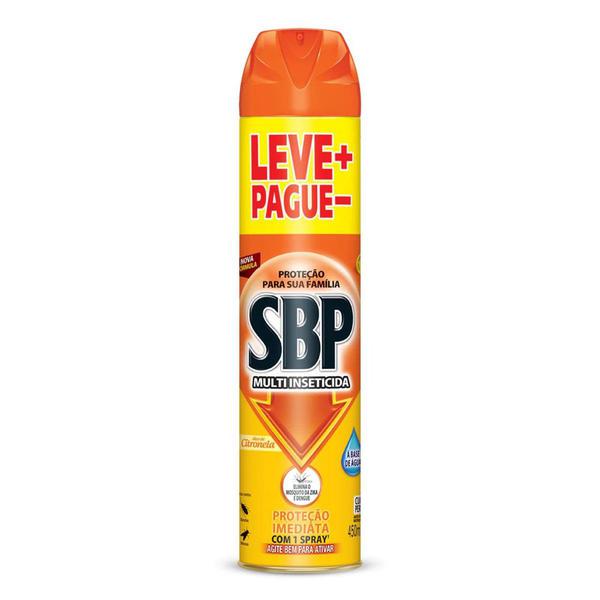 INSETICIDA SBP AEROSOL CITRONELA 450ML GT 150ML