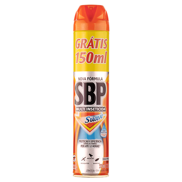 INSETICIDA SBP AEROSOL SUAVE 420ML
