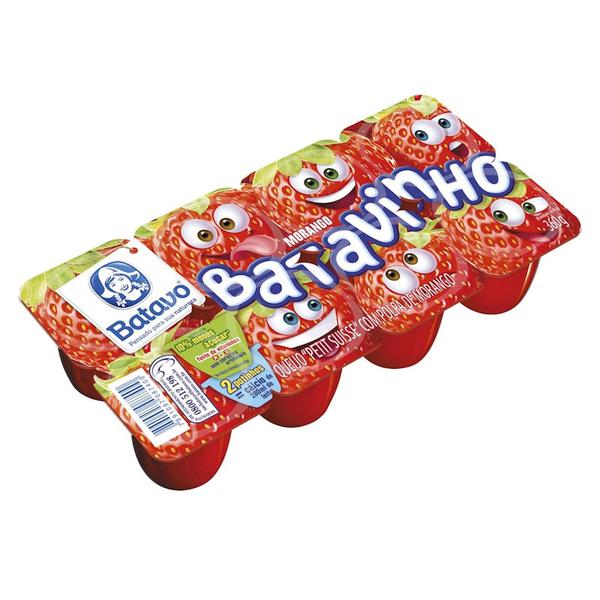 IOGURTE BATAVO BATAVINHO PETIT MORANGO 45G