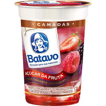 IOGURTE BATAVO COPO CAMADAS FRUTAS VERMELHAS 170G